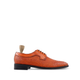Shinji - Men's Tan Hand Woven Calf Leather Derby Shoe