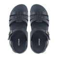 Robert - Men's Black Calf Leather Sandals