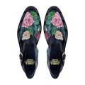 Savoir - Men's Black Hand Painted Sandal