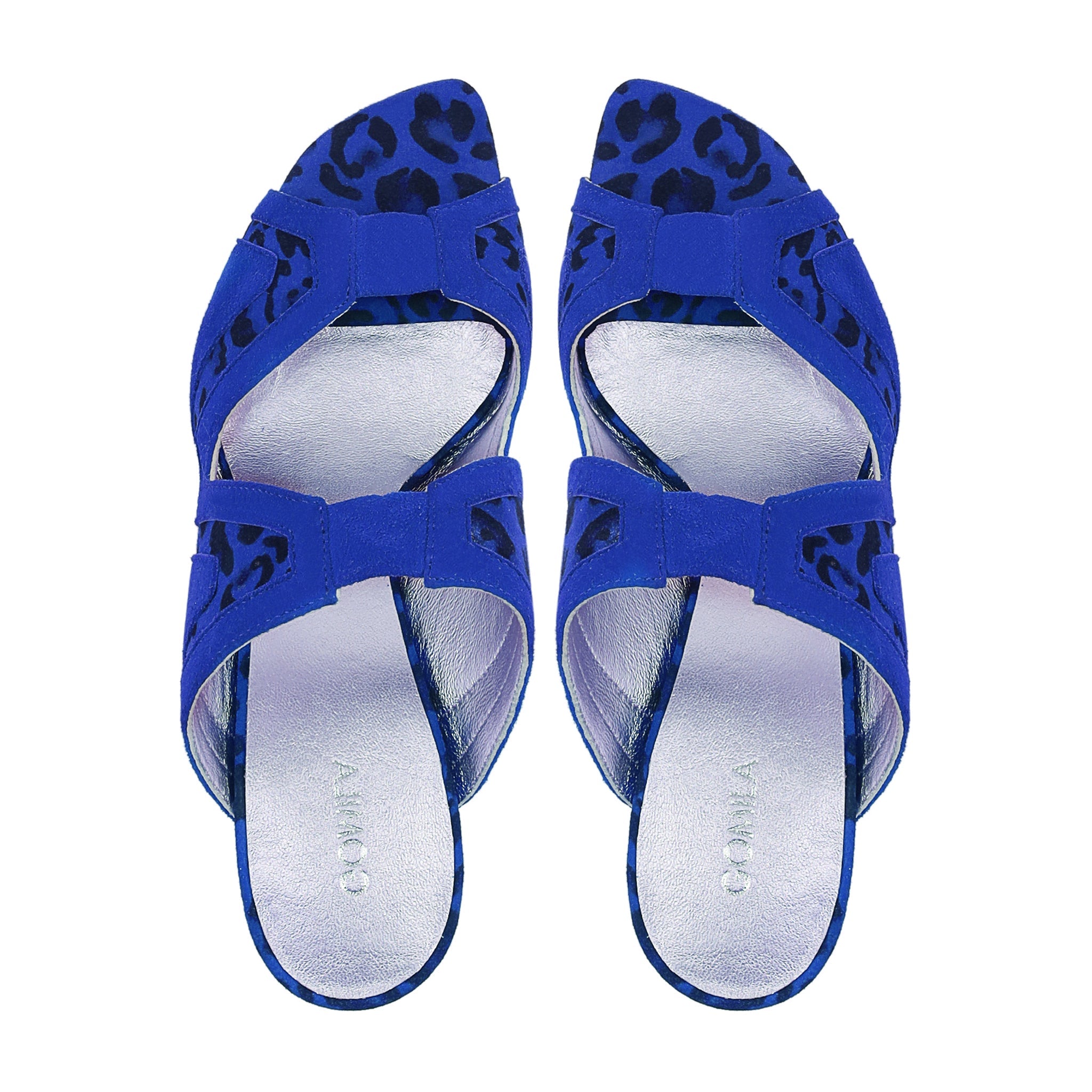 Isabella - Women's Blue 70mm Heels
