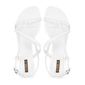 Noxie - Women's White Strapped Sandal