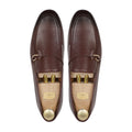 Oxen - Men's Burnished Oxblood Pebble Grain Leather Loafer