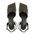 Glamstep - Women's Dark Grey Strapped Heel