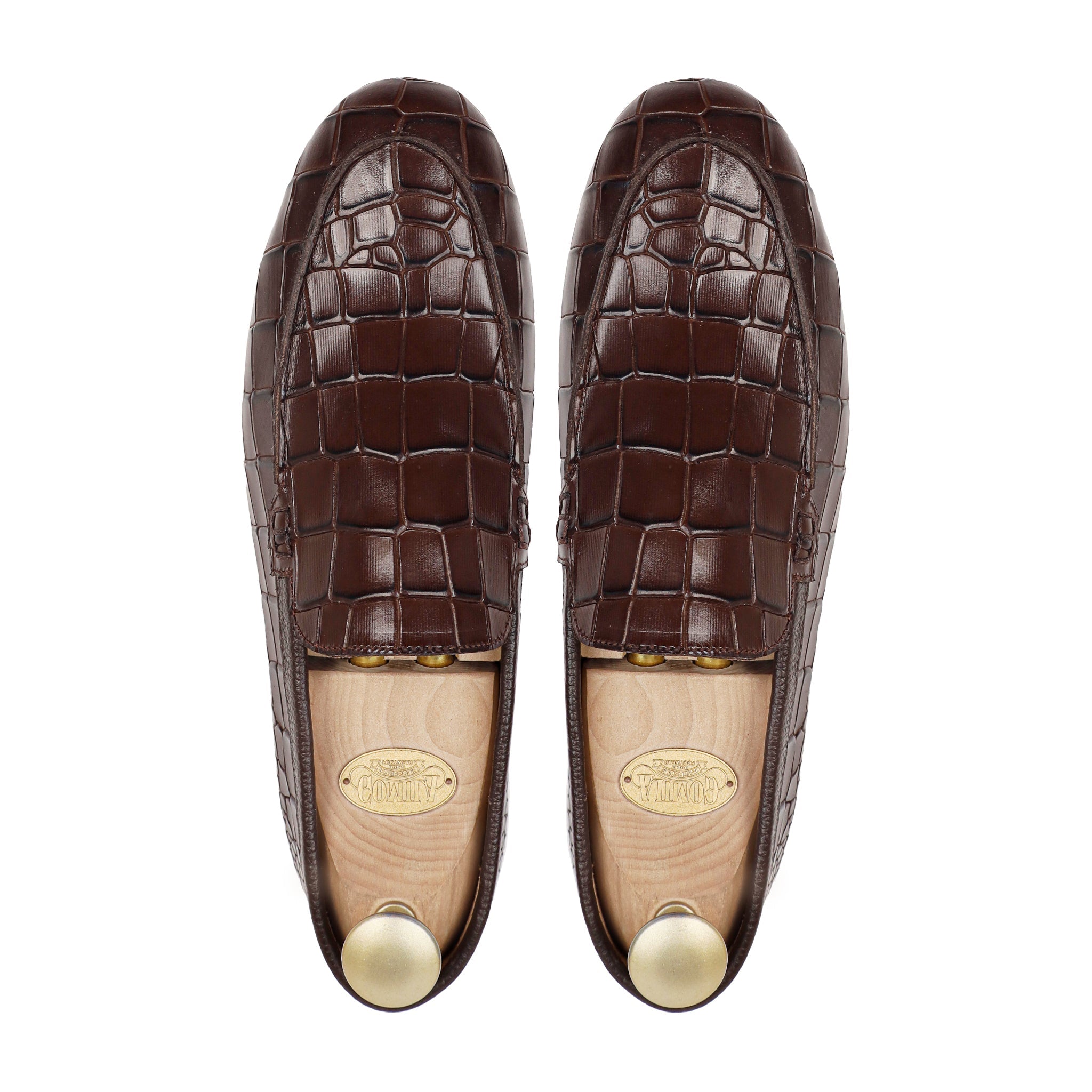 Cruz - Men's Dark Brown Calf Leather Loafer