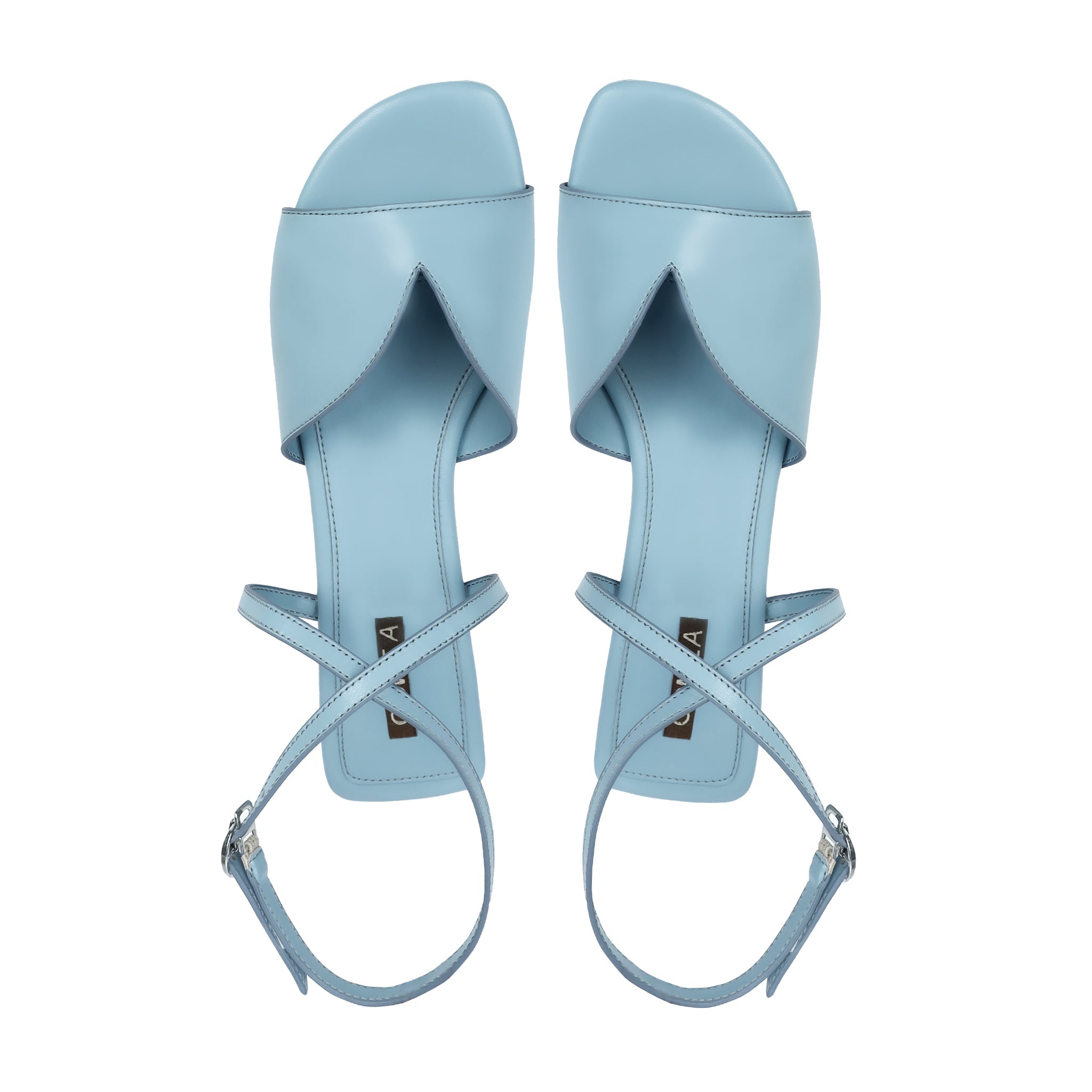 Isla - Women's Sky Blue Strapped Sandal