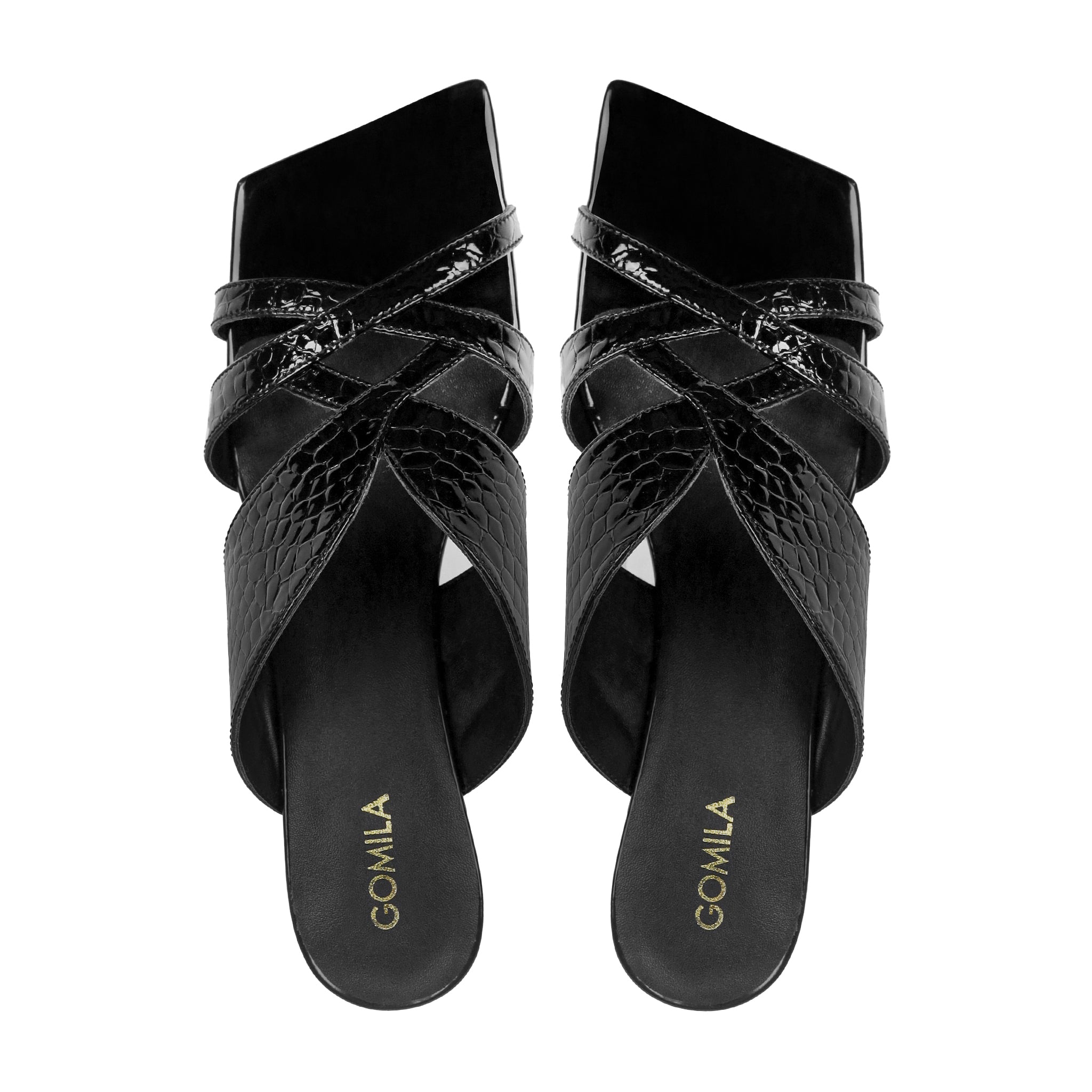 Olivra - Women's Black Heel