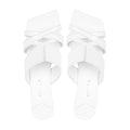 Marilyn - Women's White Heel