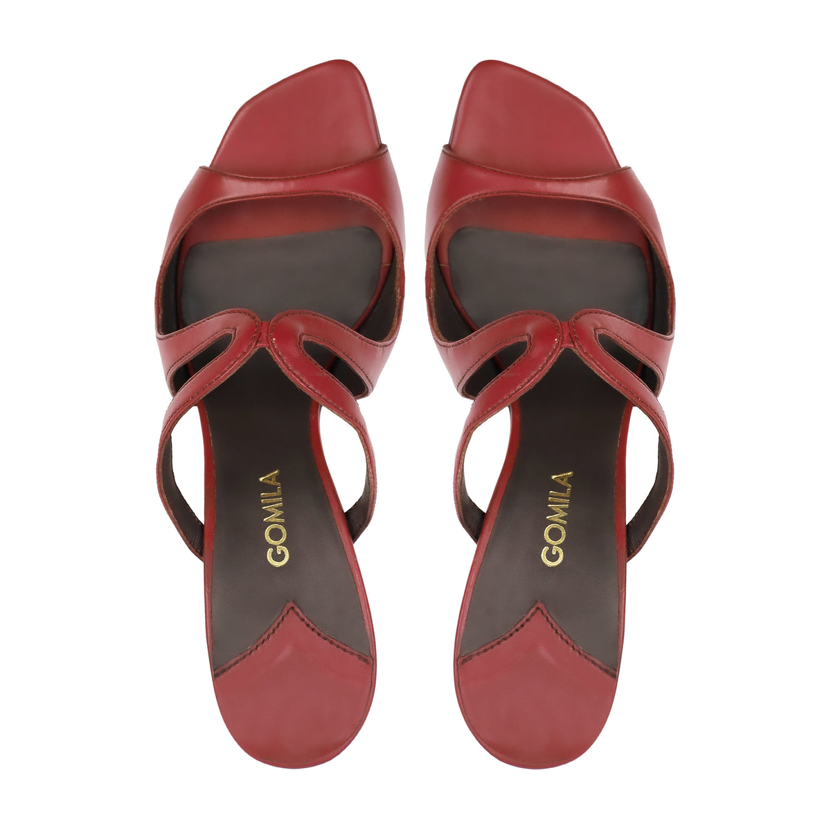 Evara - Women's Oxblood Heels