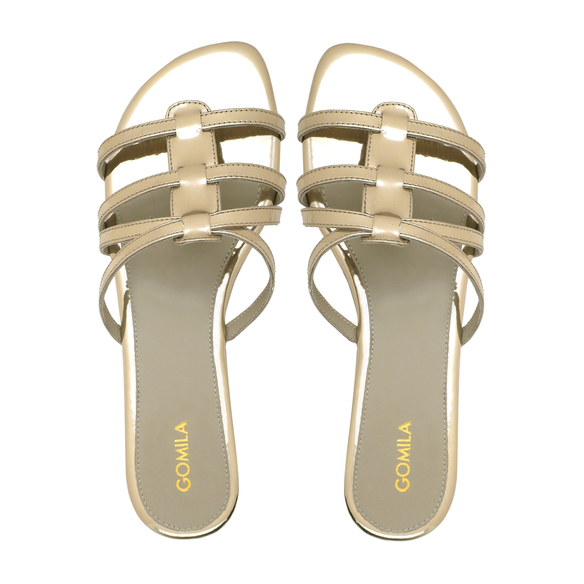 Kaelis - Women's Sliver Golden Slipper