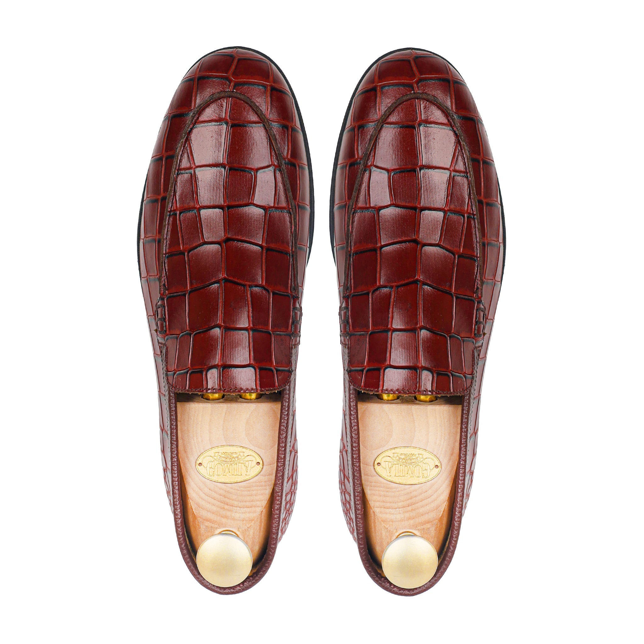 Cruz - Men's Oxblood Calf Leather Loafer