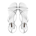 Elyse - Women's White Strapped Sandal