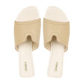 Pia - Women's Light Beige Slipper