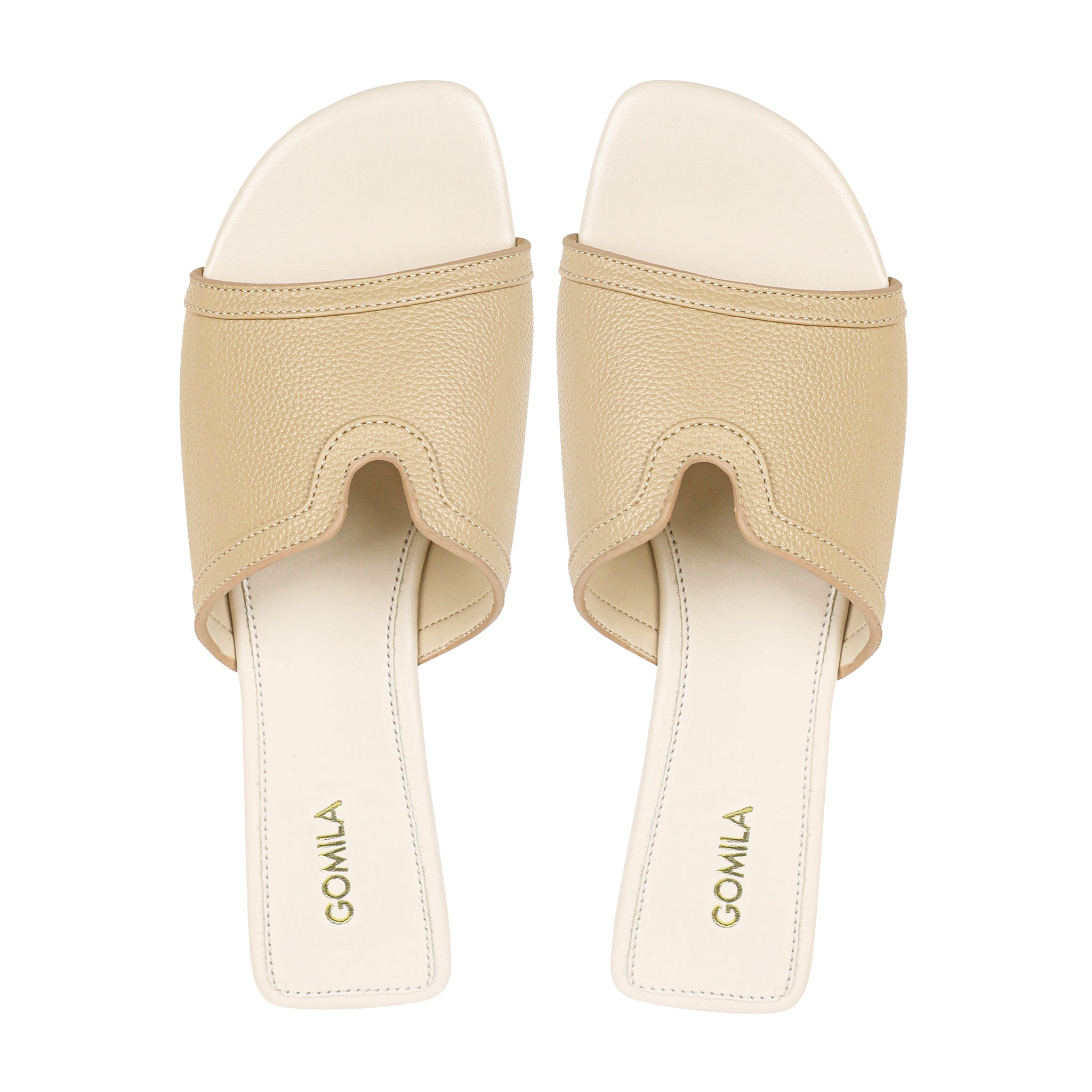 Pia - Women's Light Beige Slipper