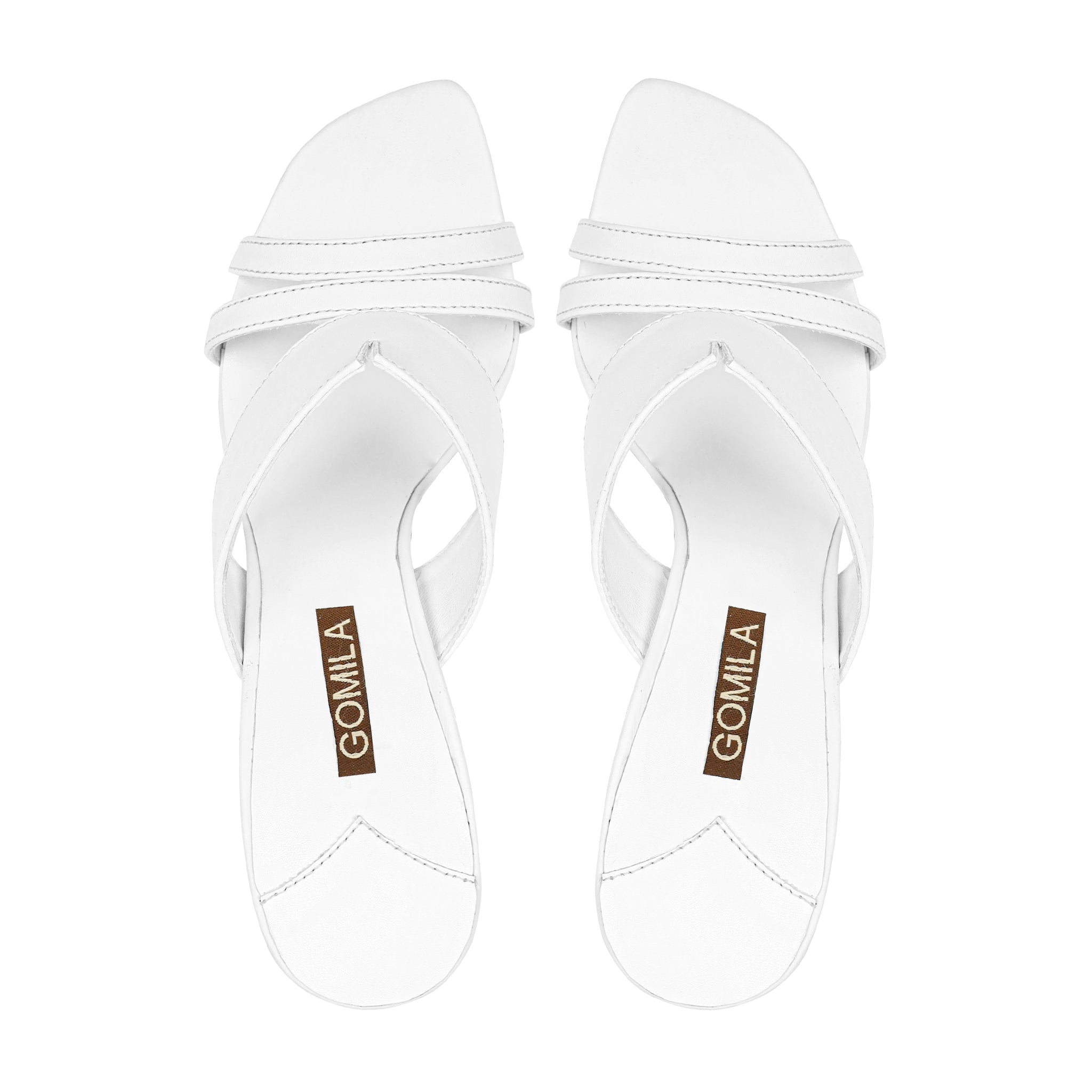Noa - Women's White Heels