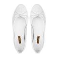 Elina - Ladies White Loafer