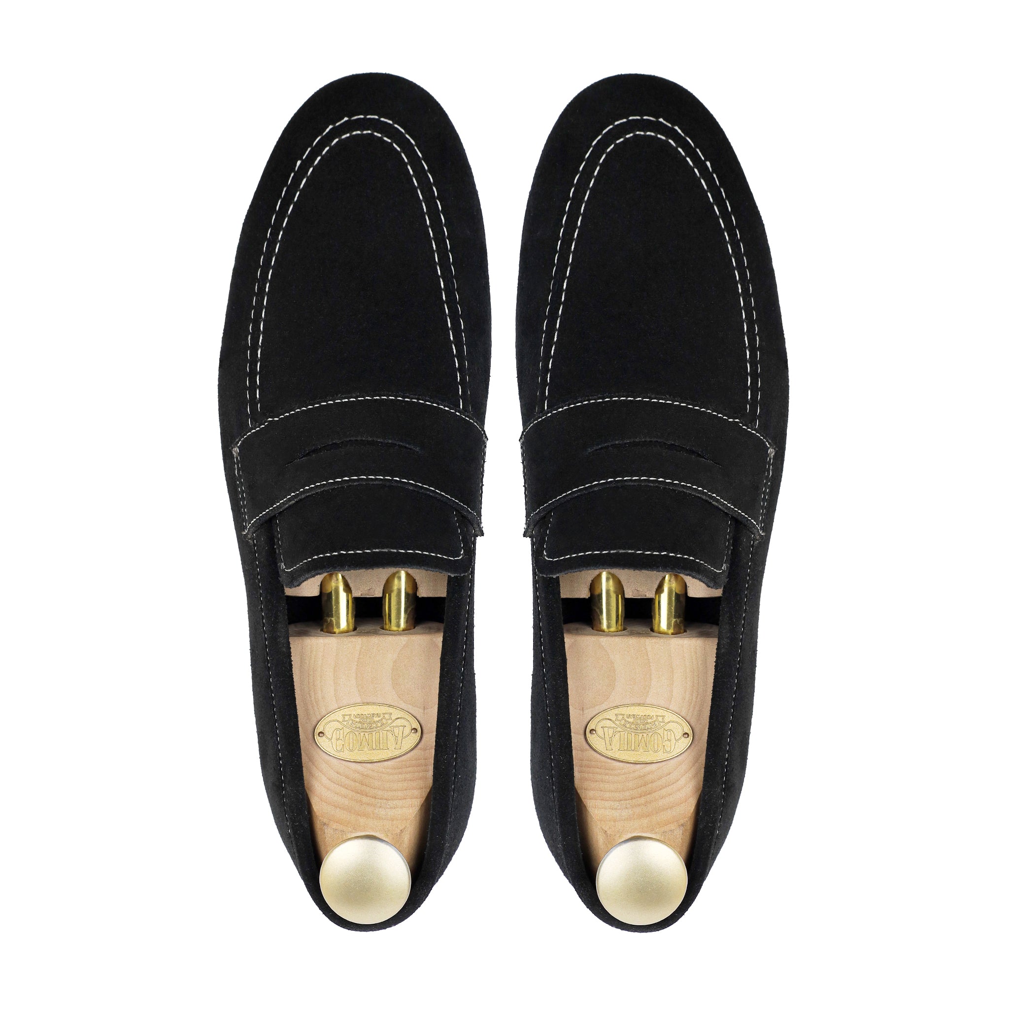 Harlow - Men's Black Suede Loafer