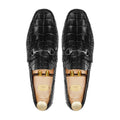 Eldon - Men's Black Calf Leather Driver Shoe