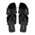 Velina - Women's Black Slipper