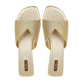 Cleo - Women's Golden Slipper