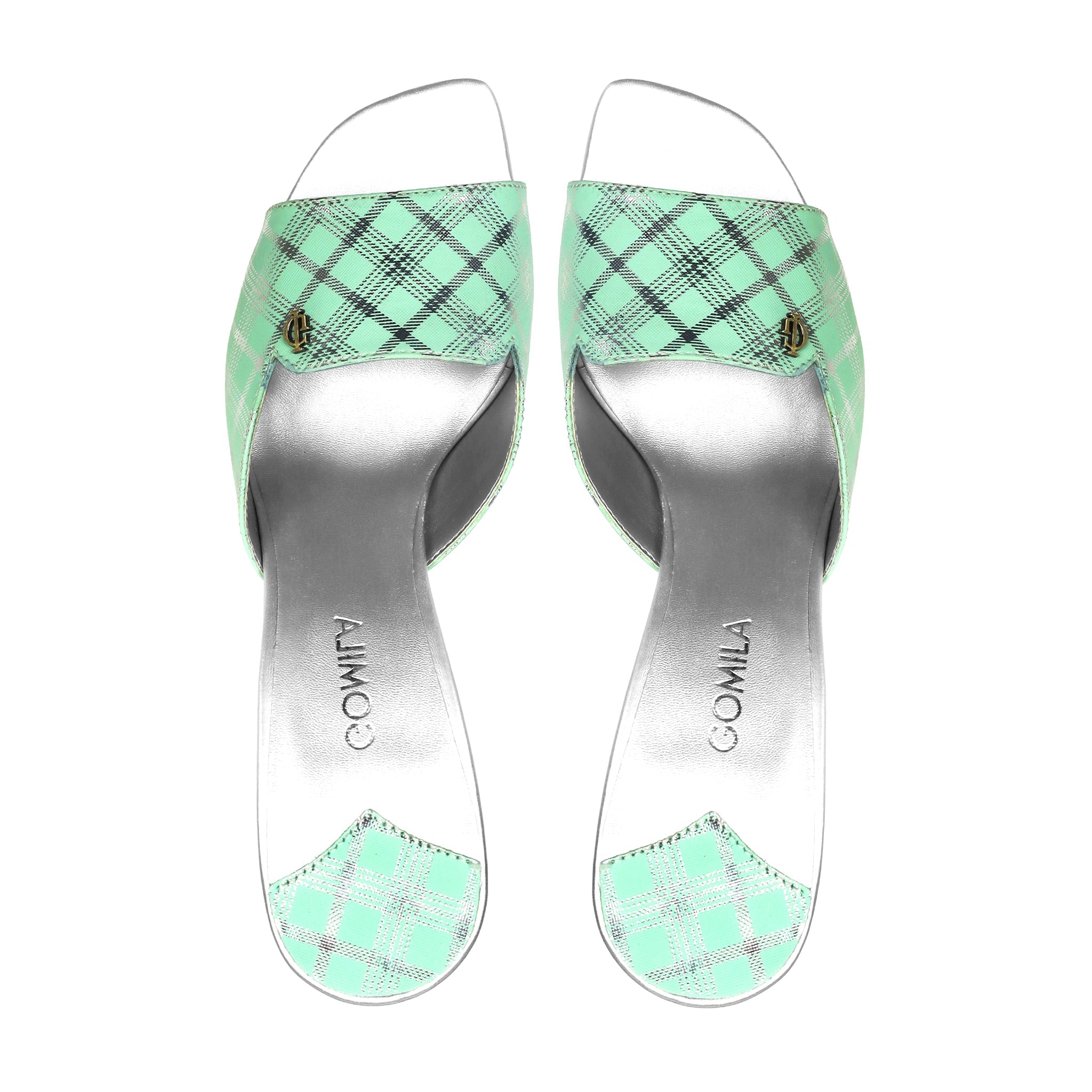 Novella - Women's Argyle Green Heel