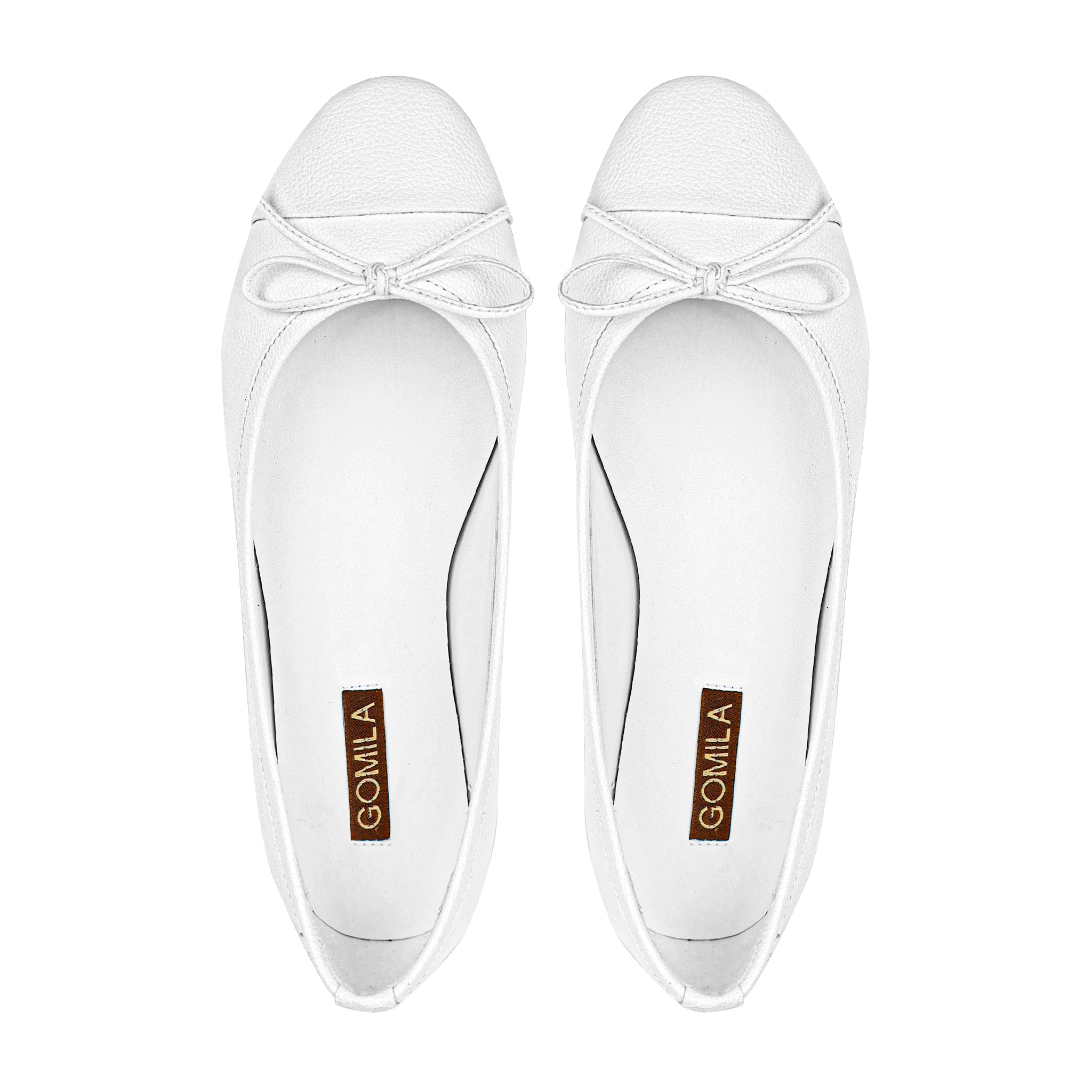 Serelina - Ladies White Loafer
