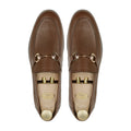 Bennett - Men's Brown Pebble Grain Leather Loafer