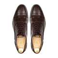 Diesty - Men's Dark Brown Calf Leather Oxford Shoe