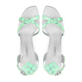 Ciel - Women's Argyle Green Heels