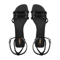 Nelle - Women's Black Strapped Sandal