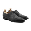 Torun - Men's Black Pebble Grain Leather Wholecut