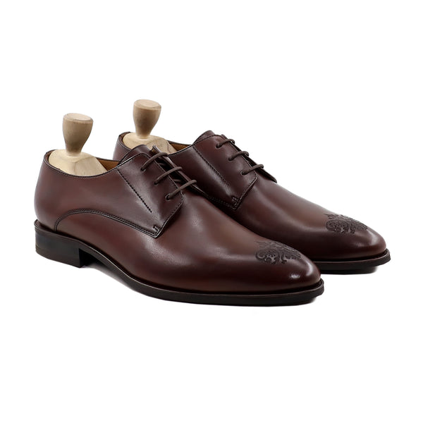 Turnhout - Men's Brown Calf Leather Derby Shoe