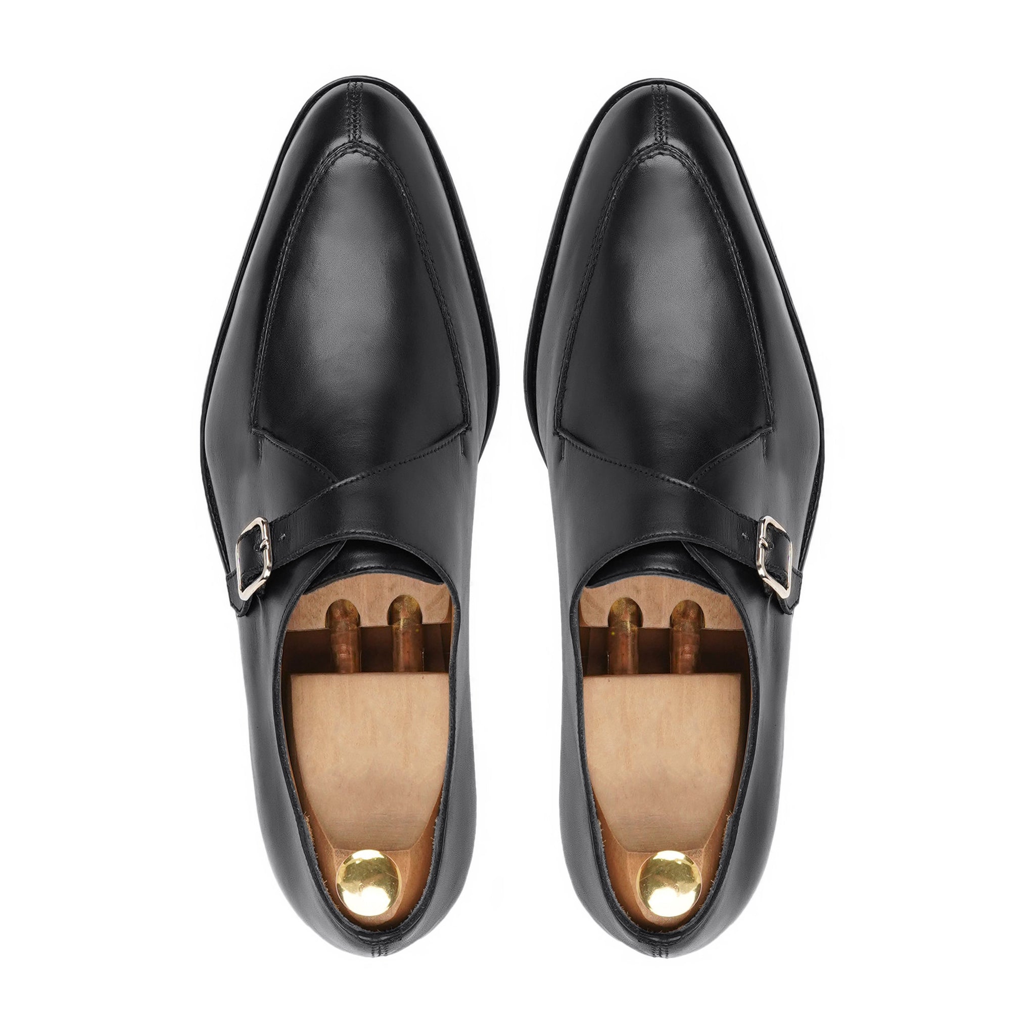 Tavistock - Men's Black Calf Leather Single Monkstrap