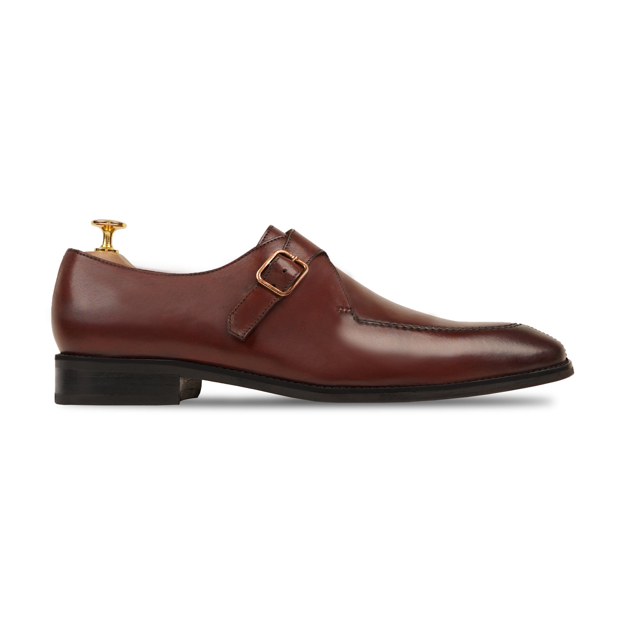 Tavistock - Men's Reddish Brown Calf leather Single Monkstrap