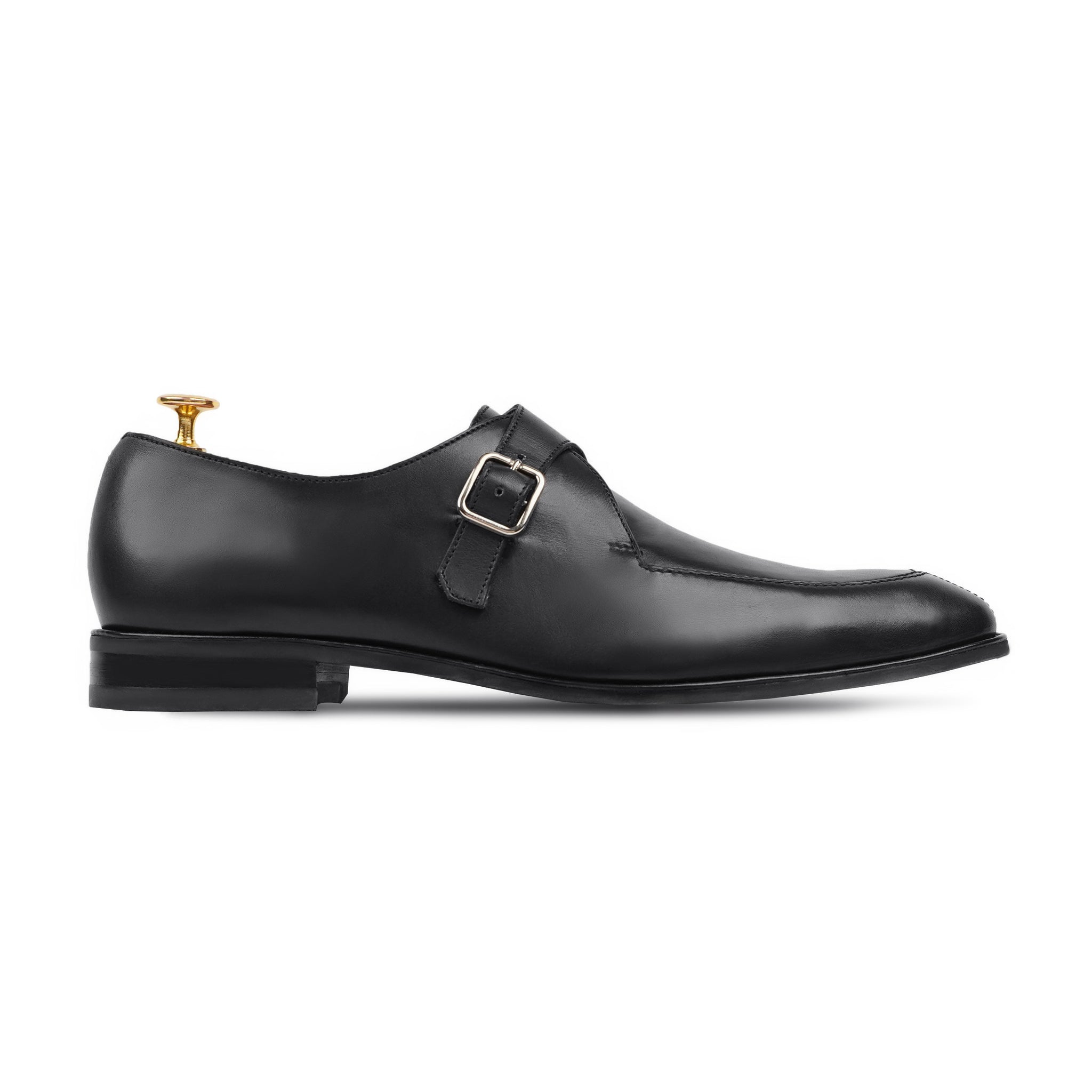 Tavistock - Men's Black Calf Leather Single Monkstrap