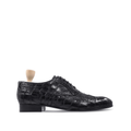 Tula - Men's Black Calf Leather Oxford Shoe