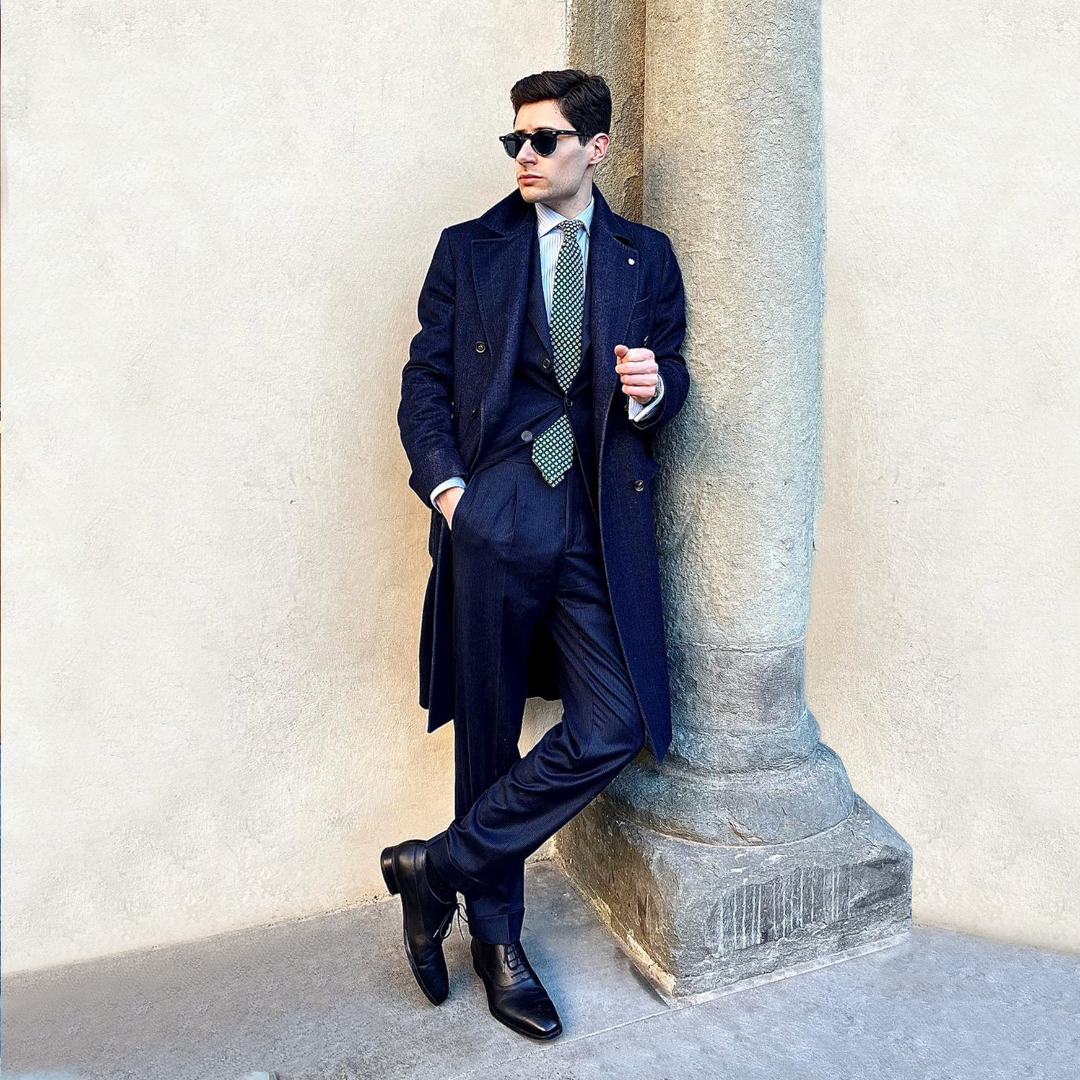 Donetsk Mens Black Calf Leather Oxford Shoe
