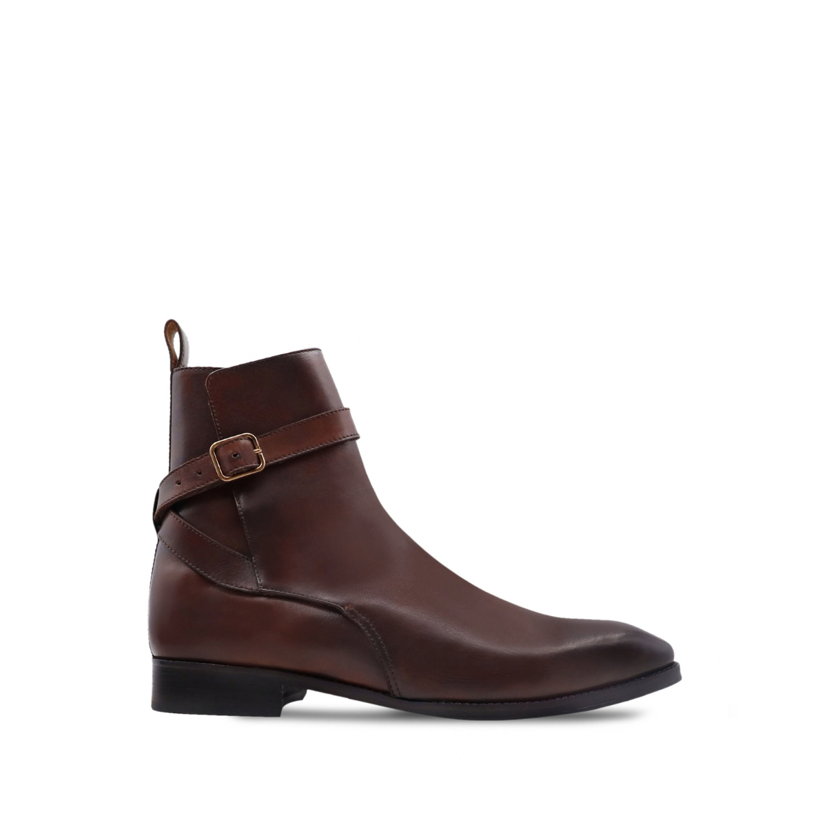 Pomona - Men's Oxblood Patina Calf Leather Jodhpur Boot
