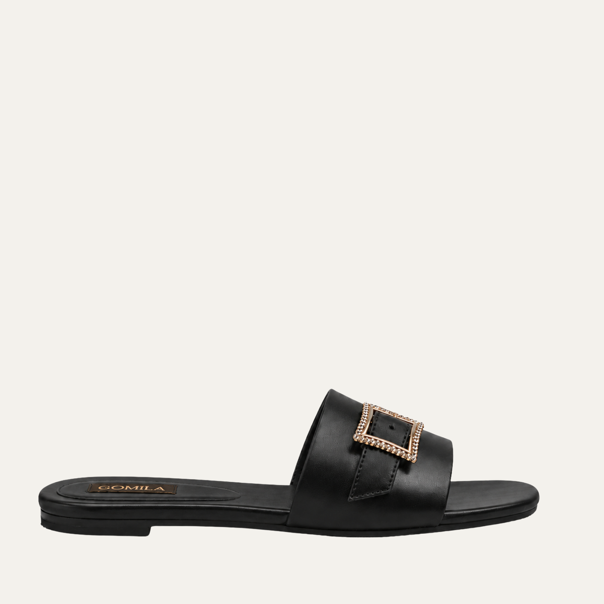 Esme - Women's Black Slipper