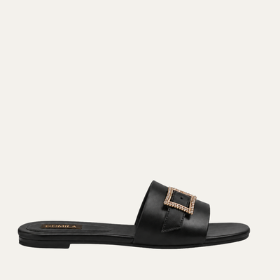 Esme - Women's Black Slipper