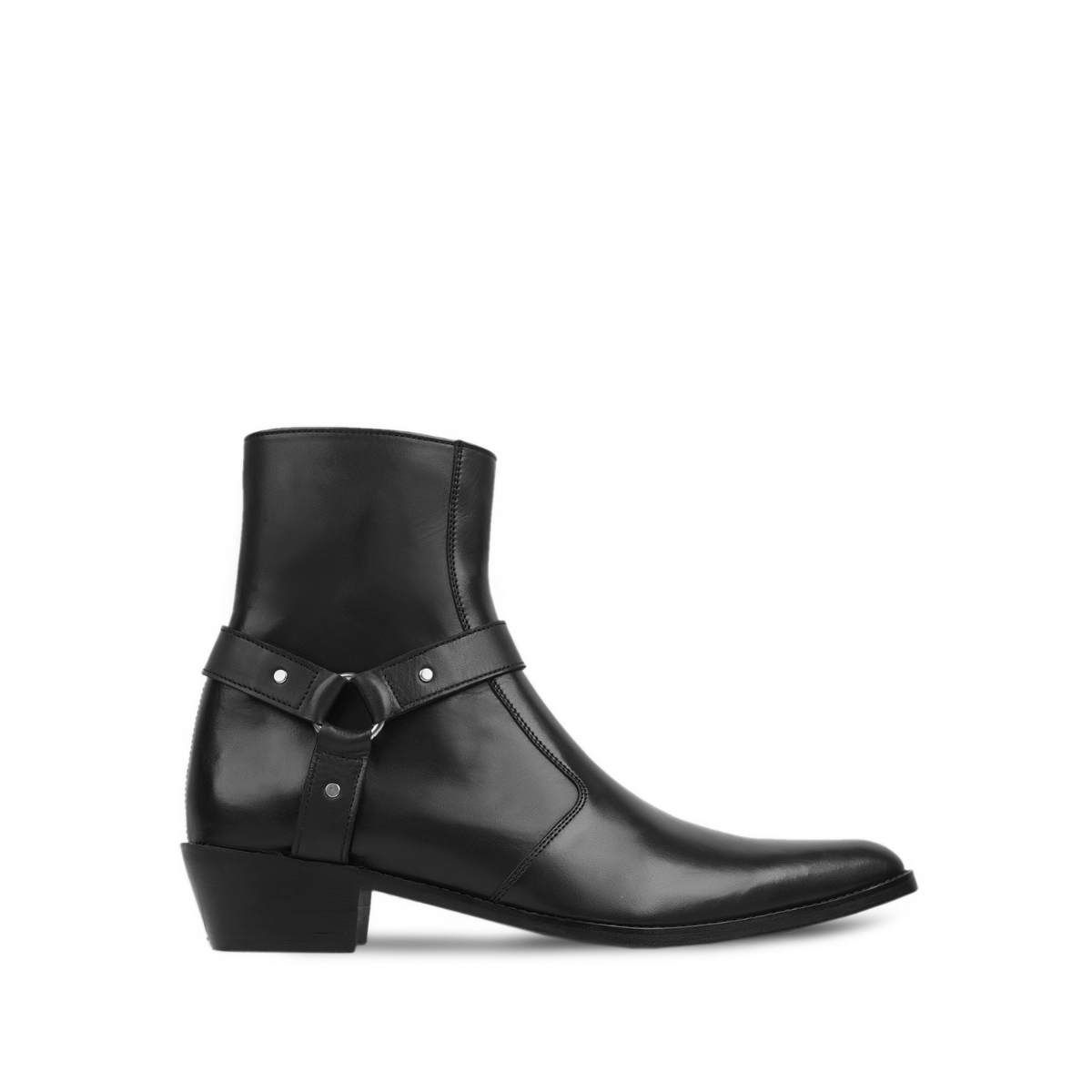 Podle - Men's Black Calf Leather Jodhpur Boot