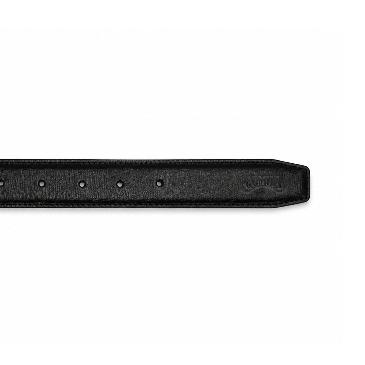 Velto - Men's Black Textured Belt
