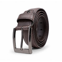 Velto - Men's Brown Textured Belt