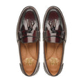 Verona - Men's Burgendy Box Leather High Shine Loafer