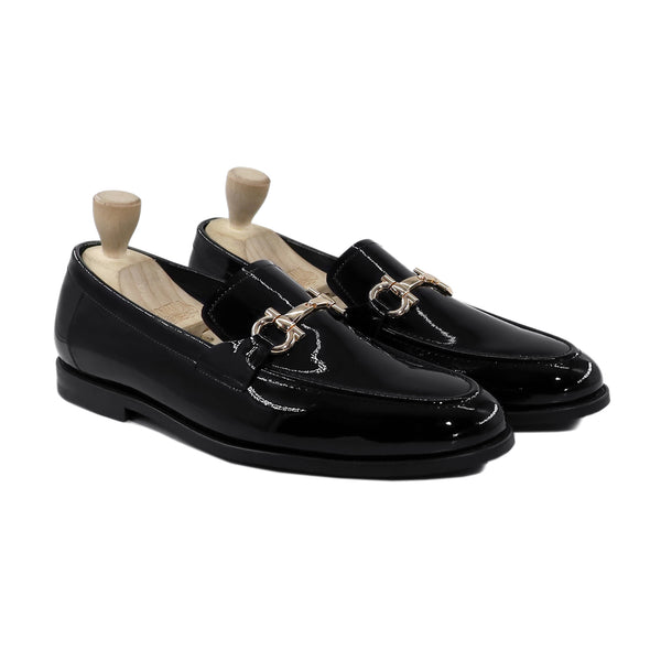 Washi - Men's Black Patent Leather Loafer