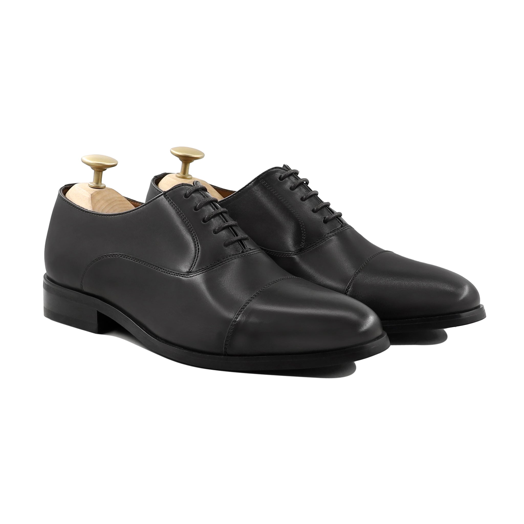 Westminister - Men's Black Calf Leather Oxford Shoe