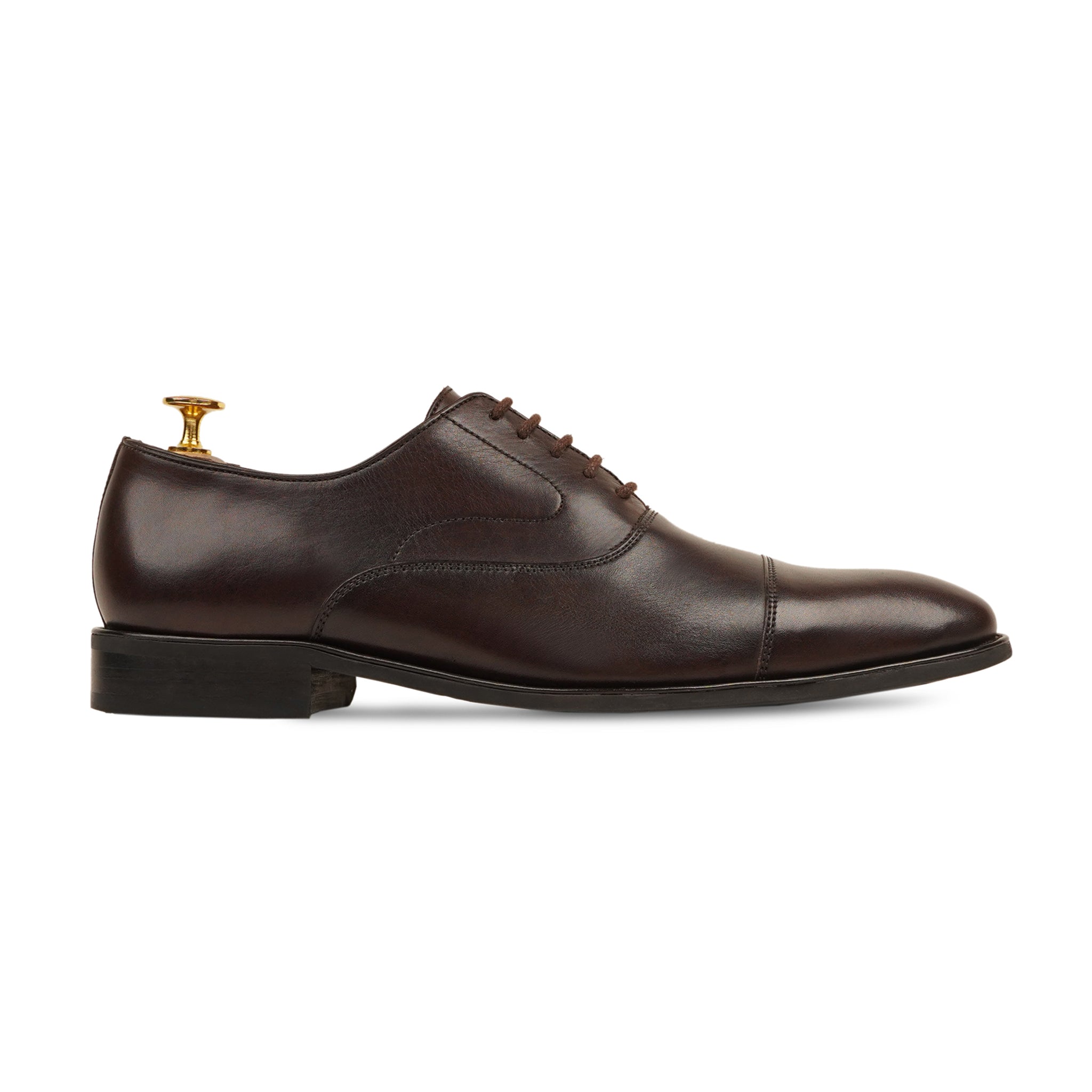 Wickford - Men's Dark Brown Calf Leather Oxford Shoe