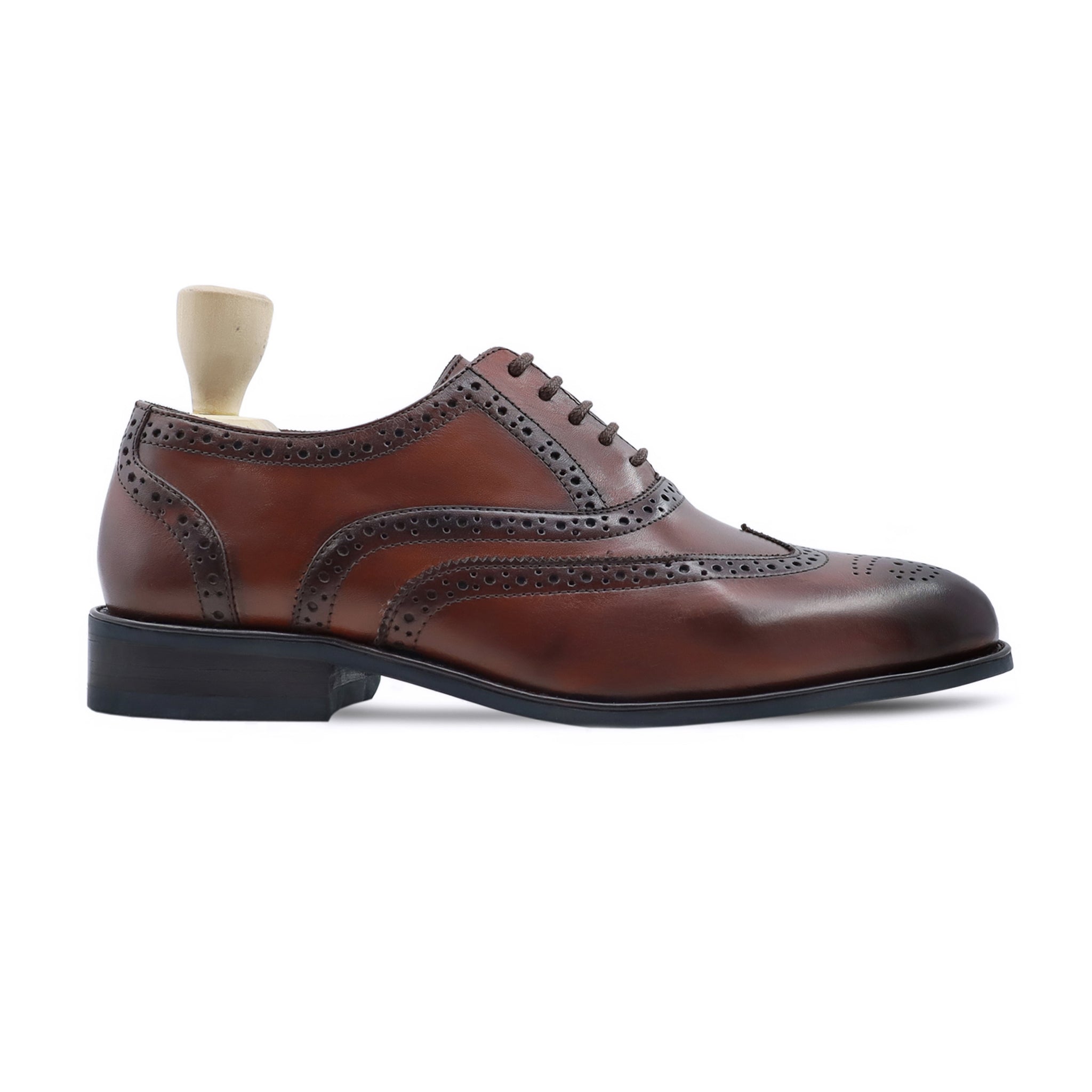 Worchester - Men's Reddish Brown Calf Leather Oxford Shoe