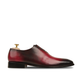 Yori - Men's Red Patina Calf Leather Wholecut Shoe