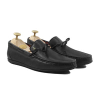 Zamasu - Men's Black Calf Leather Loafer Shoe