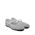 Zoey - Women's Silver Embroidery Pump